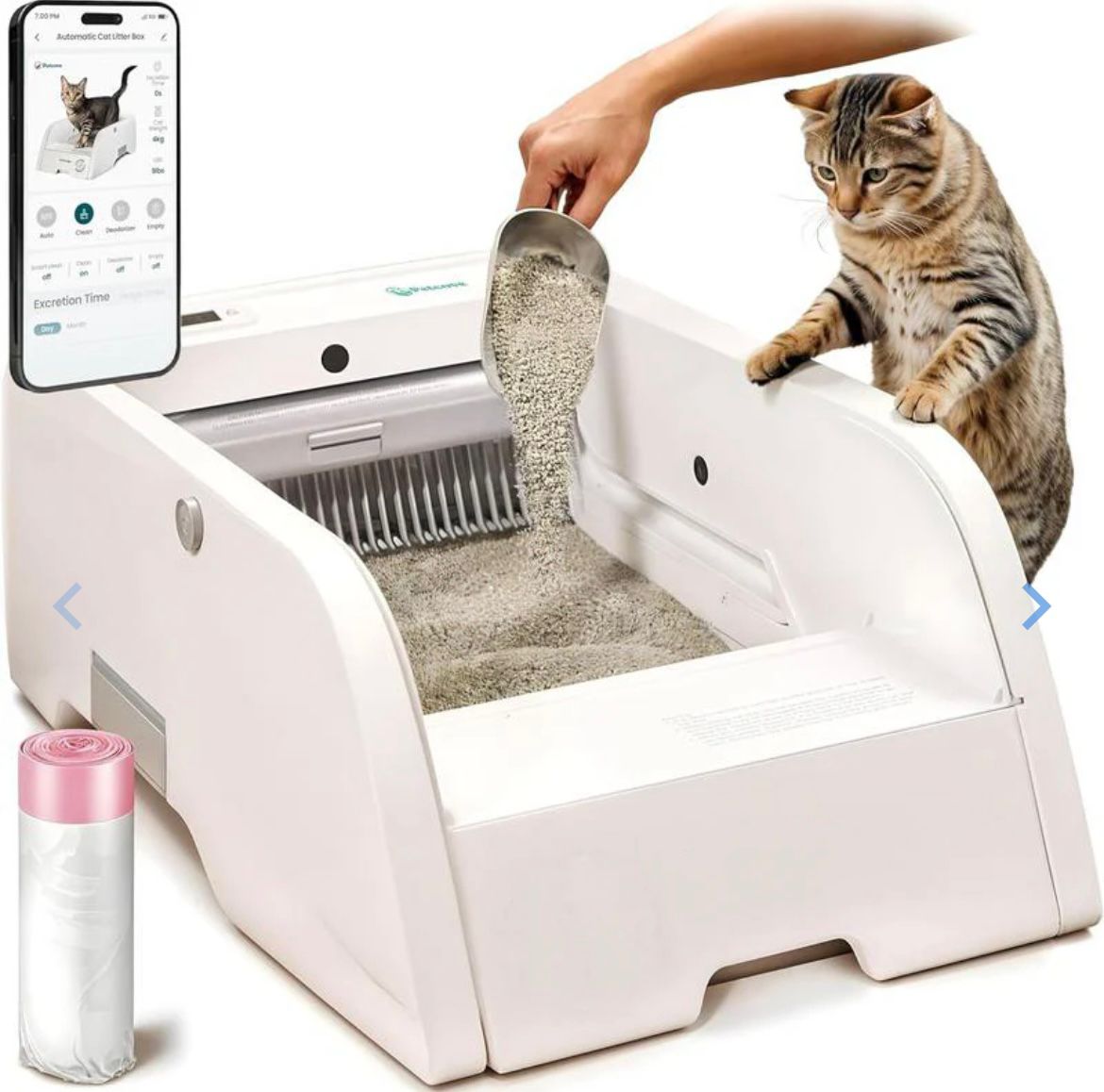 Auto Cleaning Cat Litter Box