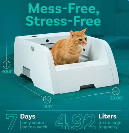 Auto Cleaning Cat Litter Box