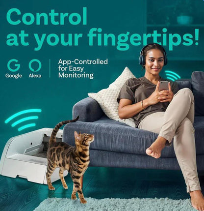 Auto Cleaning Cat Litter Box